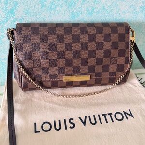 Authentic Louis Vuitton Favorite MM Crossbody Bag